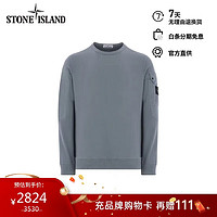 STONE ISLAND 石头岛 24秋冬 口袋细节圆领卫衣 灰色 811563920-M