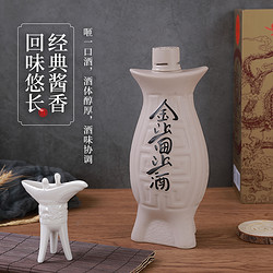 JINSHA 金沙 鱼儿酒 53%vol 酱香型白酒 500ml*6瓶 礼盒装