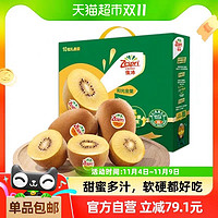 88VIP：Zespri 佳沛 阳光金果 超大果 146-174g 10个 礼盒装