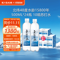 天缘泽水 饮用天然苏打水 500ml*24瓶*10箱
