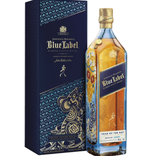 JOHNNIE WALKER 尊尼获加 蓝牌 调和 苏格兰威士忌 40%vol 750ml 硕鼠丰年