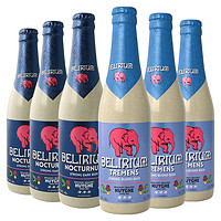 DELIRIUM 粉象 爱尔啤酒组合装 330ml*6瓶（浅粉象艾尔啤酒330ml*3瓶+深粉象艾尔啤酒330ml*3瓶）