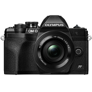 奥林巴斯 OM-D E-M10 Mark IV M4/3画幅 微单相机 黑色 14-42mm F3.5-5.6