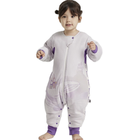 babycare 热气层柔糯系列 BC2304513 儿童长袖分腿式睡袋 暮秋款 海尼斯之梦 70码