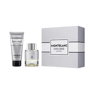 MONTBLANC 万宝龙 冰峰旅者浓香水套装（EDP香水60ml+沐浴露100ml）