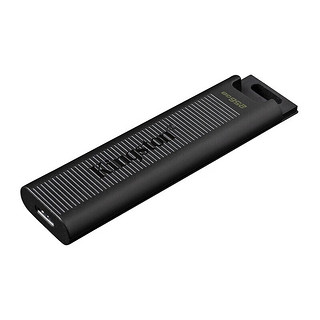 Kingston 金士顿 DTMAX USB 3.2 U盘 黑色 256GB Type-C