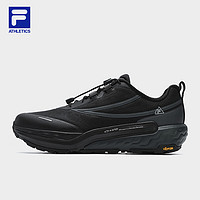 百亿补贴：FILA 男鞋HORIZON 1+户外鞋2024冬季眼界1+鞋徒步鞋 铁灰/黑-IB 39