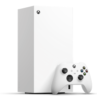 微软 Xbox Series X 数字版 游戏主机 1TB 冰雪白