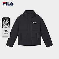 FILA 斐乐 羽绒服女2024冬新休闲短款保暖马卡龙少女蓬松面包服外套