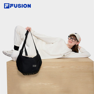 FILA FUSION斐乐潮牌款挎包2024秋时尚休闲懒人包单肩包