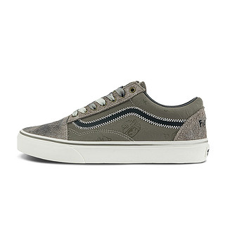 VANS 范斯 官方 Hirono联名Old Skool黑色趣味满身印花男鞋女鞋板鞋