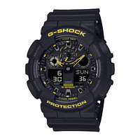 CASIO 卡西欧 G-SHOCK系列 51.2毫米石英腕表 GA-100CY-1A