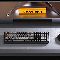 Keychron 渴创 K10Max 机械键盘 无线蓝牙办公键盘 RGB 红轴