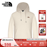 THE NORTH FACE 北面 卫衣女连帽户外宽松舒适印花24秋季上新