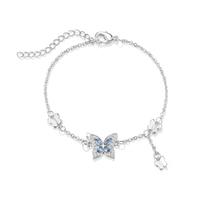 johnsongem 流苏蝶舞手链女轻奢高级感显白手腕闺蜜手链