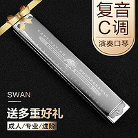 SWAN 天鹅 音簧28孔复音