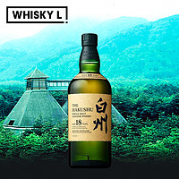 SUNTORY 三得利 Hakushu 白州 白州18年 白州18年单一麦芽威士忌 (700mL、43%Vol.)