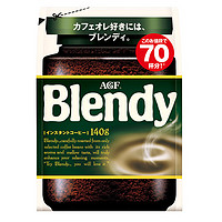 AGF Blendy 冰水速溶黑咖啡粉 经典原味 140g/袋