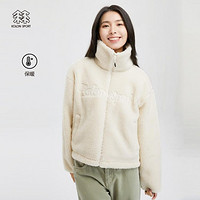 KOLON SPORT 抓绒衣女户外运动保暖外套宽松版抓绒夹克休闲衣