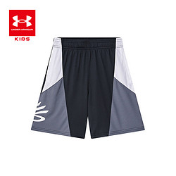 UNDER ARMOUR 安德玛 男童梭织短裤1380334 黑色 130cm