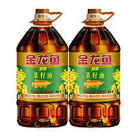 88VIP：金龙鱼 醇香菜籽油 10L 5L*2桶