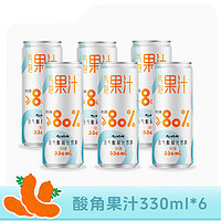 猫哆哩 天然气酸角汁330ml*6罐