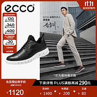 爱步（ECCO）休闲皮鞋男鞋 男士商务休闲鞋软底雕花皮鞋正装鞋 混动防水524764 磁石灰52476401308 42