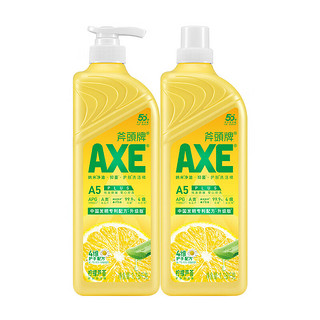 AXE 斧头 柠檬芦荟护肤洗洁精 1.18kg*2瓶