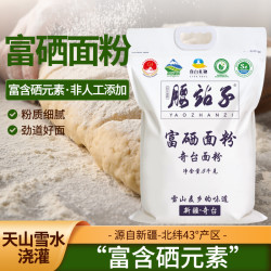 腰站子 麦香浓郁 富硒面粉  包装 5kg