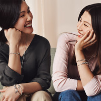 Pandora潘多拉永恒符号手链不对称设计美好寓意小众简约高级