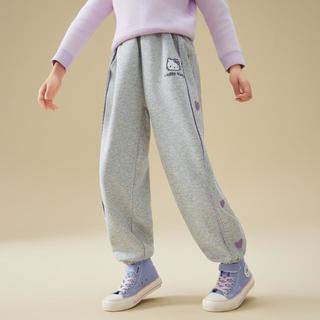 女童秋季休闲卫裤2024洋气中大童装运动跑步轻柔氧气裤子