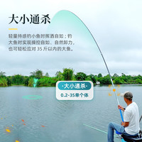 MINGLUN 名伦 悠然 鱼竿 手杆 超轻超硬 yr 4.5m