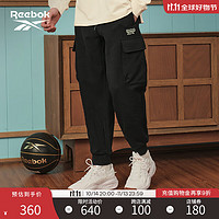 Reebok 锐步 男女同款经典复古美拉德工装风休闲针织长裤 23FRC653UGH0 A/2XL