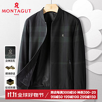 MONTAGUT 梦特娇 男士格纹休闲商务夹克