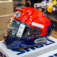 SHOEI X14头盔摩托车X15全盔男女四季赛车赛道机车盔 X15-红蚂蚁 L