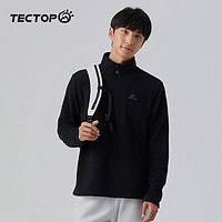 TECTOP 探拓 男女款立领打底摇粒绒抓绒衣