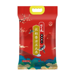 稻可道 雪地黑土长粒香方正大米5kg 东北大米10斤