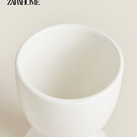 ZARA HOME 欧式白色炻器蛋杯单个家用早餐鸡蛋托单架 42227715250