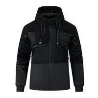 361°【加厚加棉保暖】秋冬加厚保暖男式棉服连帽防风男式短棉服