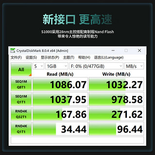 海康威视（HIKVISION）2TB USB3.2 Type-C双接口高速固态U盘S1000 读速1080MB/s 华为苹果Iphone16手机电脑通用移动优盘