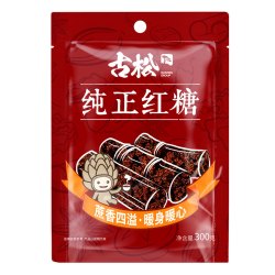 Gusong 古松食品 古松 纯正红糖 300g 甘蔗糖