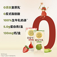 88VIP：LAND OF PROMISE 北海牧场 温调制乳蜜瓜+草莓牛乳200g×10盒×2箱儿童学生早餐奶