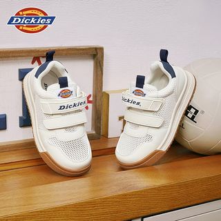 Dickies童鞋2024夏季透气女童网面休闲鞋大童韩版低帮薄款男板鞋