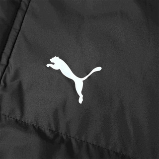 彪马（PUMA）男女同款运动隔冷保温长款羽绒外套 LONG DOWN JACKET 687428 黑色-01 M (175/96A)