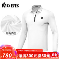 MO EYES 魔眼 高尔夫服装 男长袖 新款秋冬运动弹力T恤 M23YF015