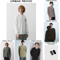 极限凑单、PLUS会员：URBAN REVIVO 男士T恤*5+针织衫*1+袜子*1
