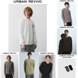 URBAN REVIVO 男士T恤*5+针织衫*1+袜子*1
