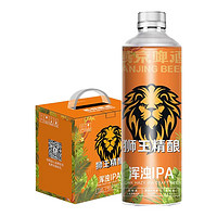 LION 狮王 啤酒 浑浊IPA 狮王精酿 13.5度啤酒 1L*6 瓶 整箱装