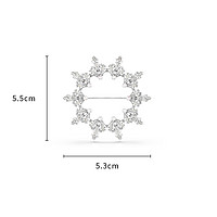 施华洛世奇 Idyllia 胸针 雪花设计 5705397