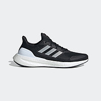 adidas 阿迪达斯 PUREBOOST 23 H.RDY随心畅跑轻盈舒适跑步鞋男女阿迪达斯 黑/银白 42.5